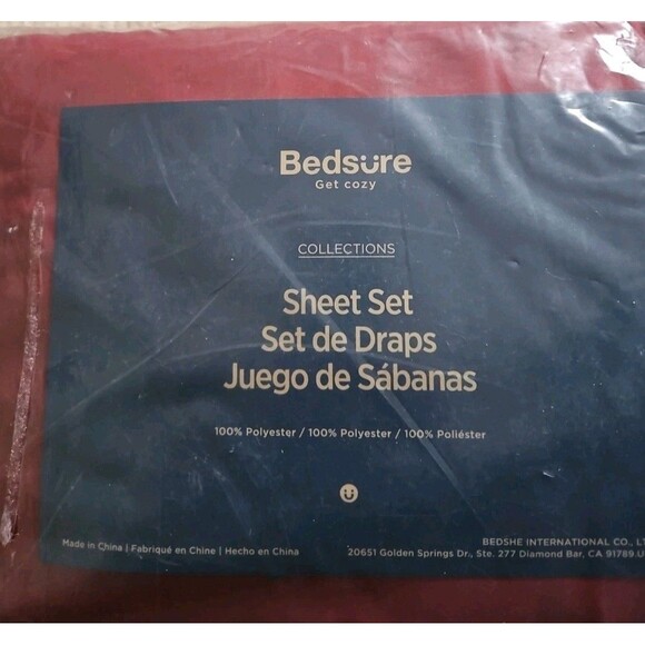 Bedsure Get Cozy Full Size Sheet Set NEW - Picture 1 of 5